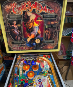 8 Ball Deluxe Pinball Machine for sale - perfect for collectors and enthusiasts