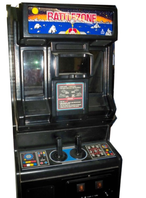 Vintage Battlezone Arcade Machine - Fully Restored and Ready to Play