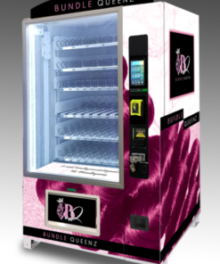 Compact beauty vending machine for sale, dispensing beauty products on the go.