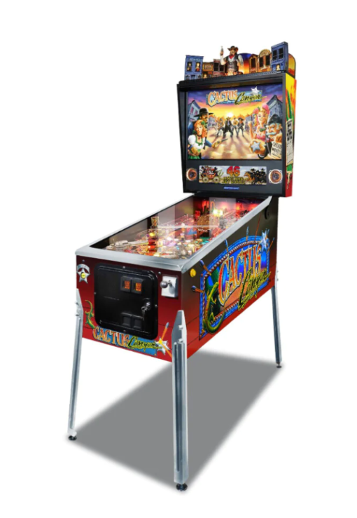 Cactus Canyon Pinball Machine for sale – classic arcade game with Wild West theme