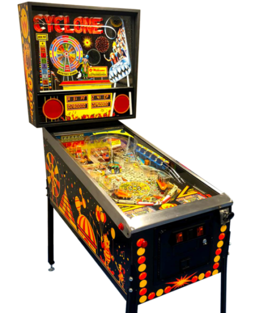 Vintage Cyclone Pinball Machine for sale, fully restored and ready to play