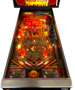 Cyclone Pinball Machine for sale - perfect for collectors and arcade enthusiasts.