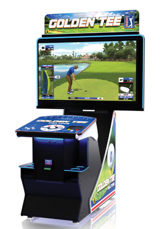 Multiplayer fun with the Golden Tee Golf Arcade Game Machine