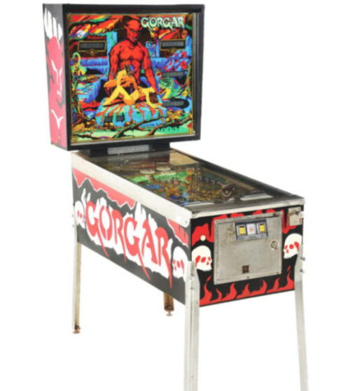 Gorgar Pinball Machine for sale - classic 1979 arcade game