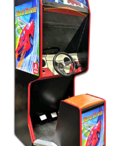 Hard Drivin' Arcade Machine - Classic Racing Game Cabinet for Sale