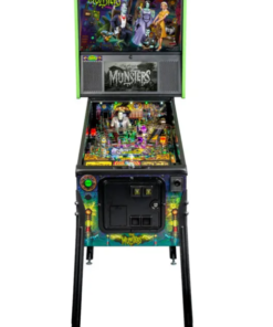 Retro Munsters Pinball Machine for sale – perfect for collectors and fans of The Munsters TV show