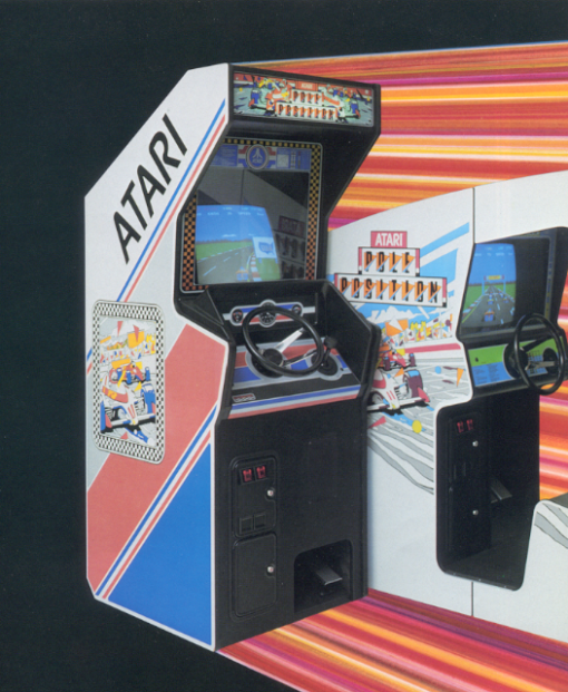 Classic Pole Position arcade machine for sale – perfect for gaming enthusiasts