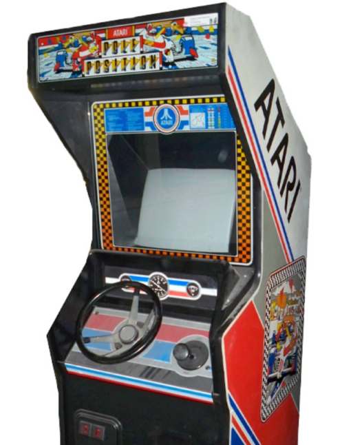 Vintage Pole Position arcade machine for sale – retro gaming collectible