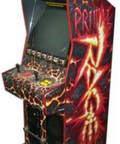 Primal Rage arcade machine for sale - classic 90s dinosaur fighting game cabinet