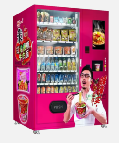 Hot ramen vending machine for sale, offering delicious noodles in minutes.