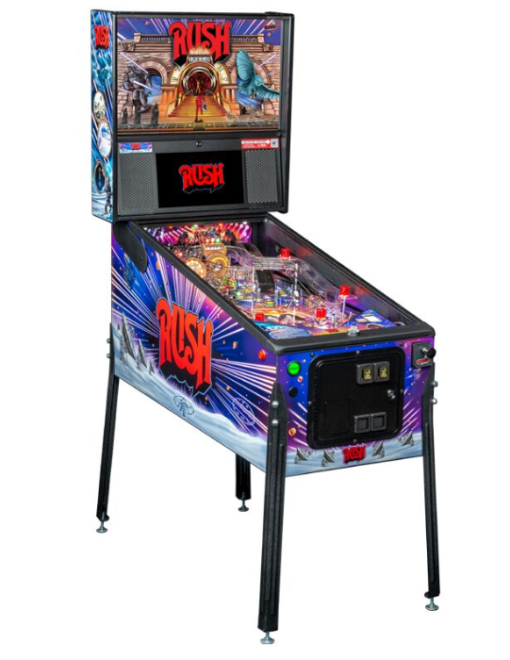 Rush Pinball Machine for sale – classic arcade game in excellent condition