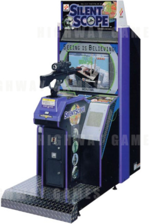 Silent Scope Arcade Machine for sale - classic sniper arcade game