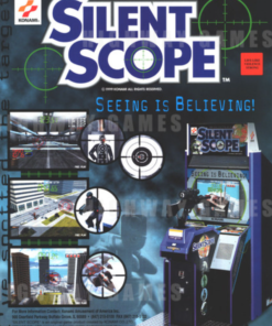 Silent Scope Arcade Machine for sale - iconic 90s shooting game