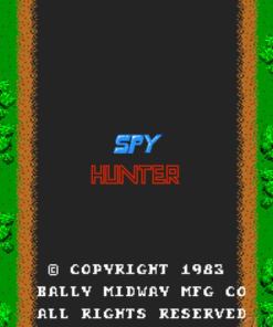 Authentic Spy Hunter Arcade Cabinet for sale - 80s gaming nostalgia