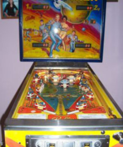 Star Trek Pinball Machine for sale – classic arcade game with iconic sci-fi design