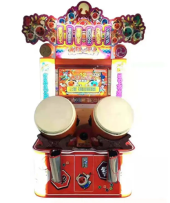 Taiko No Tatsujin rhythm game arcade cabinet - great condition and ready to play