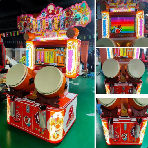 Taiko No Tatsujin Arcade Machine for sale - authentic Japanese rhythm game cabinet