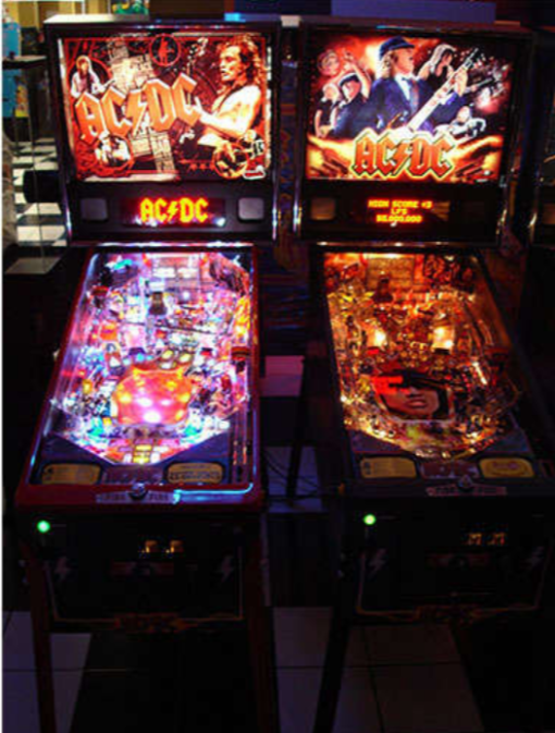 High-quality ACDC pinball machine for sale, perfect for collectors