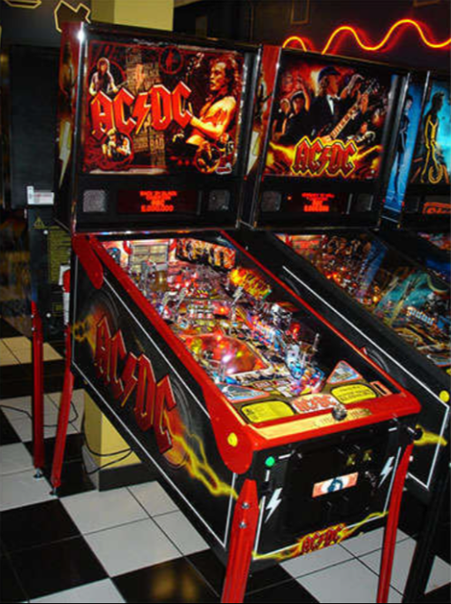 ACDC pinball machine for sale – classic rock-themed gaming fun