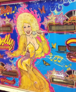 Authentic Dolly Parton Pinball Machine – Perfect for Collectors