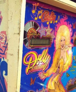 Authentic Dolly Parton Pinball Machine – Perfect for Collectors