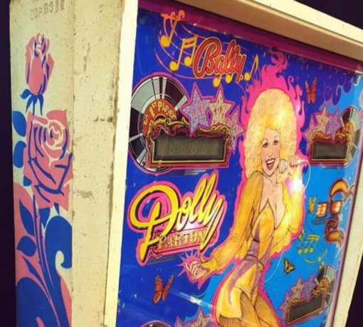 Authentic Dolly Parton Pinball Machine – Perfect for Collectors