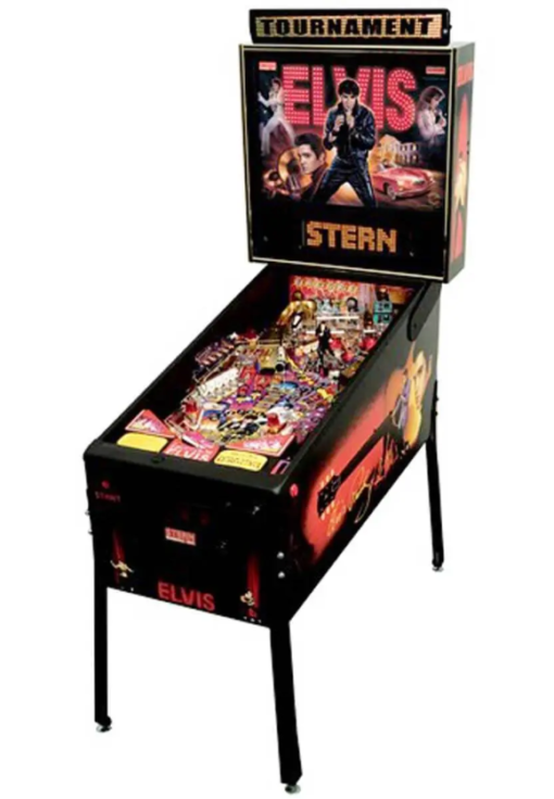 Elvis Pinball Machine for sale - vintage arcade game featuring the King of Rock 'n' Roll.