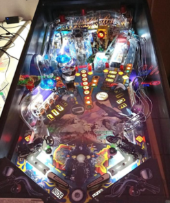 Vintage Harley Davidson Pinball Machine for collectors – authentic arcade experience.