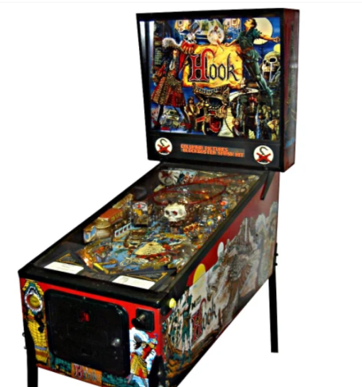 Hook Pinball Machine for sale – 1992 Williams classic arcade game