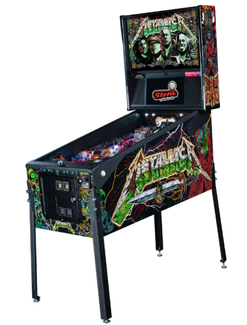 Metallica Pinball Machine for Sale - Limited Edition Rock-Themed Table