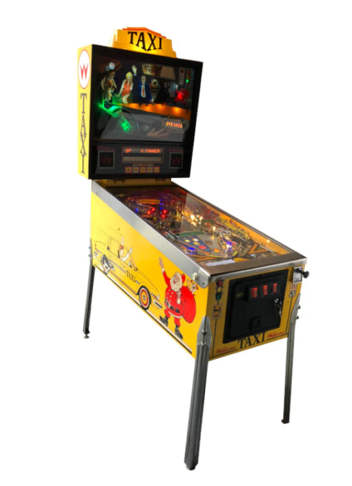 Taxi Pinball Machine for Sale – Classic 80s Arcade Game