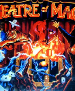 Theater of Magic pinball machine for sale - iconic magic-themed gameplay and design.