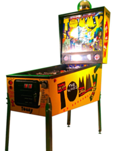 Tommy Pinball Machine for sale – classic arcade game in excellent condition.