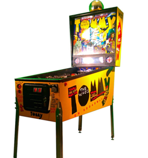 Tommy Pinball Machine for sale – classic arcade game in excellent condition.