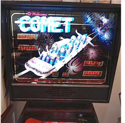 Williams Comet Pinball Machine – Iconic Arcade Game for Sale