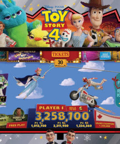 Toy Story 4 Pinball Machine – Buzz, Woody & Friends Arcade Game